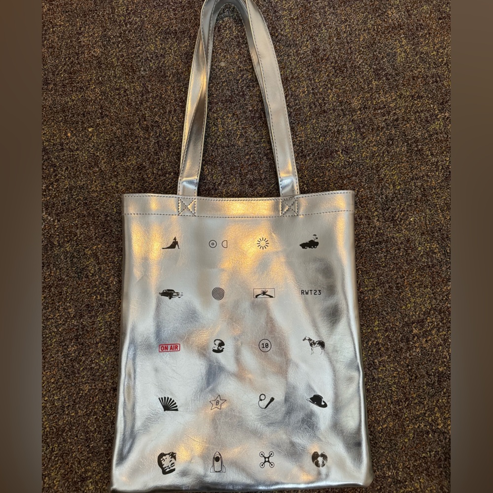 Beyonce Renaissance Tour Silver Tote